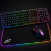 ZE-9810 RGB Gaming Keyboard Mouse Combo – RGB Keyboard, Mouse & Mouse Pad