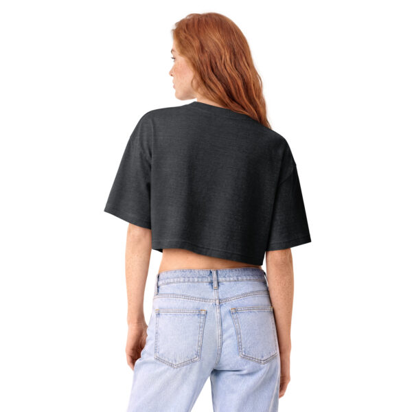 Women’s garment dye cropped tee