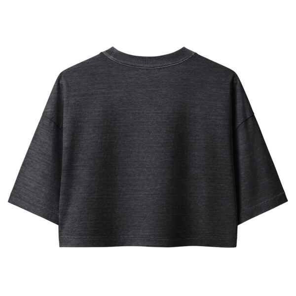 Women’s garment dye cropped tee