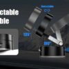 Magnetic Suction Phone Holder – Foldable & Adjustable 360° Magnetic Mount for Car, Bathroom, Kitchen, Gym & Office